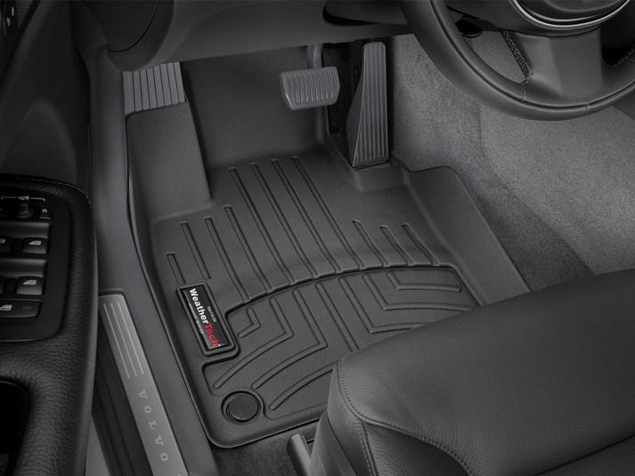 Ковры резиновые WeatherTech Volvo XC60 2018+ передние черные фото