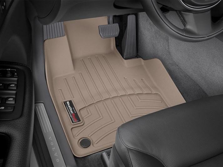 Ковры резиновые WeatherTech Volvo XC60 2018+ передние бежевые фото