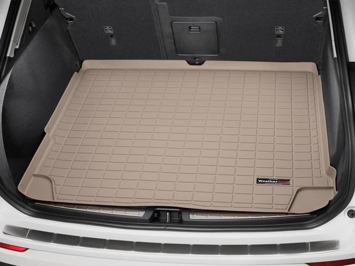 Ковры резиновые WeatherTech Volvo XC60 2018+ в багажник бежевый фото