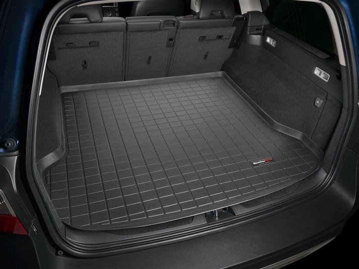 Ковры резиновые WeatherTech Volvo XC70 2007-2017 в багажник черный фото