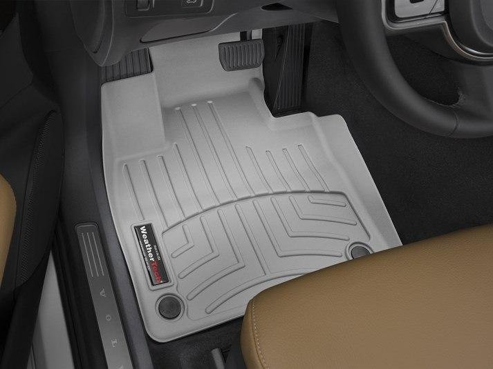 Ковры резиновые WeatherTech Volvo XC-90 2016+ передние серые фото