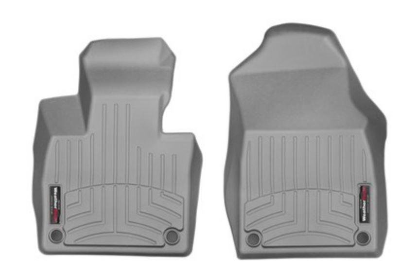 Ковры резиновые WeatherTech Volvo XC-90 2016+ передние серые фото