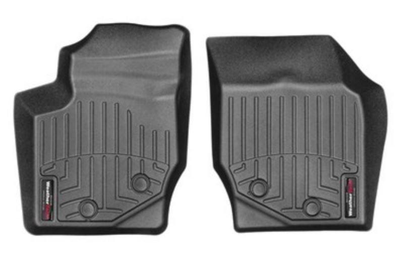 Ковры резиновые WeatherTech Volvo XC-90 2003-2015 передние черные фото