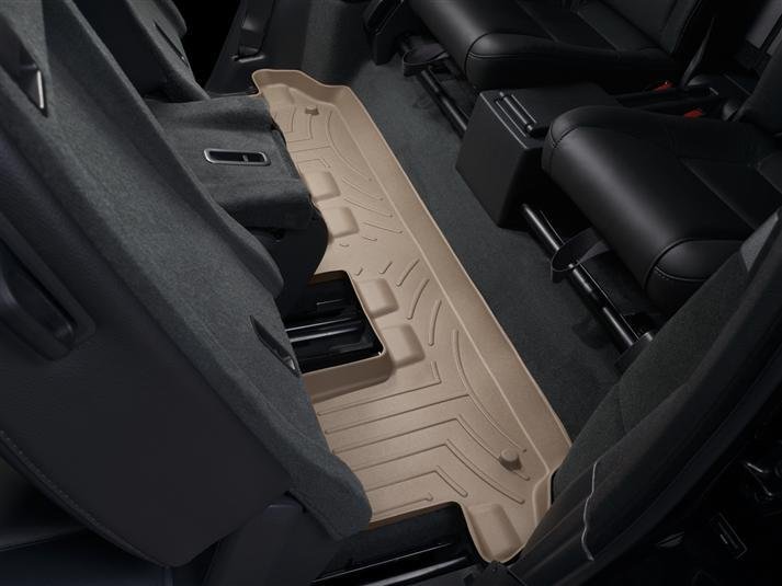 Ковры резиновые WeatherTech Volvo XC-90 2003-2015 третий ряд бежевый фото