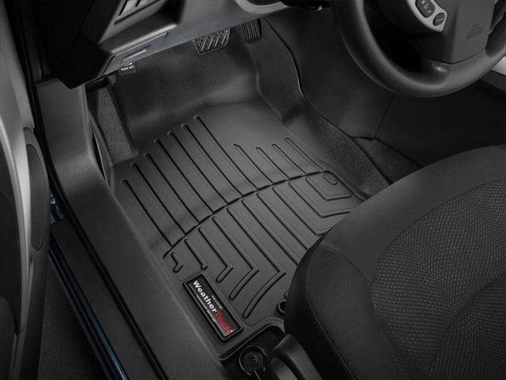 Ковры резиновые WeatherTech  Nissan X-Trail 2015+ передние черные фото