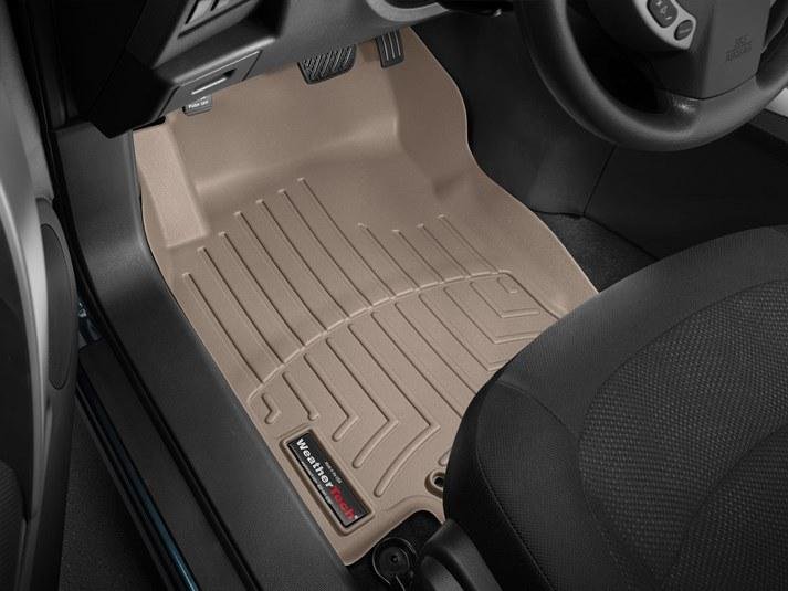 Ковры резиновые WeatherTech  Nissan X-Trail 2015+ передние бежевые фото