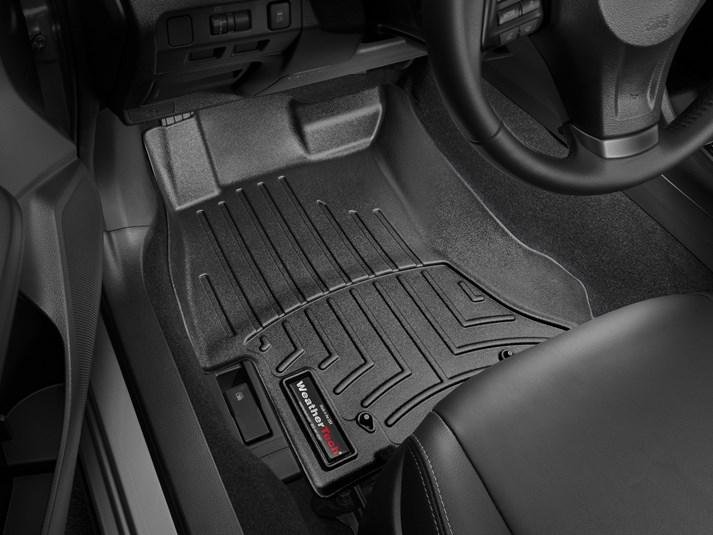 Ковры резиновые WeatherTech Subaru XV 2012-2016 передние черные фото