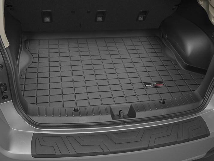 Ковры резиновые WeatherTech Subaru XV 2012-2016 в багажник черный фото