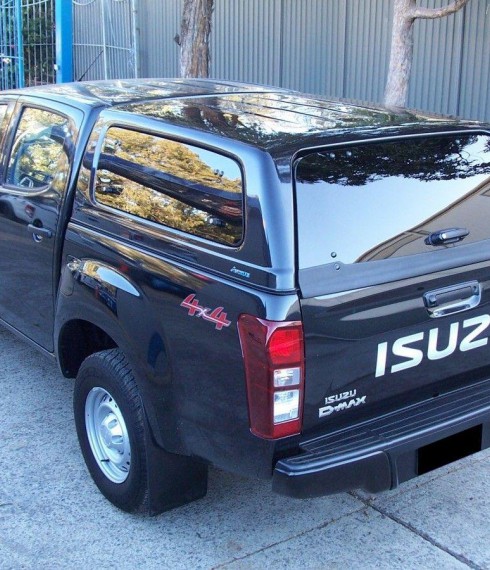 Кунг Isuzu D-Max 2016-2021 Aeroklas со стеклами вверх фото