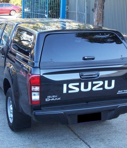 Кунг Isuzu D-Max 2016-2021 Aeroklas со стеклами вверх фото