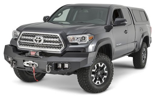 Бампер передний силовой Warn Toyota Tacoma 2016-2018 фото
