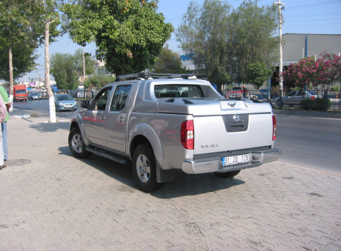 Рейлинги для автомобиля Nissan Navara 2006-2015 canopy от CAN Coruma фото
