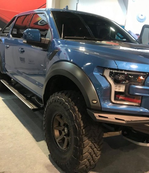 Выдвижные подножки с электроприводом Ford F150 2015+ E-Board фото