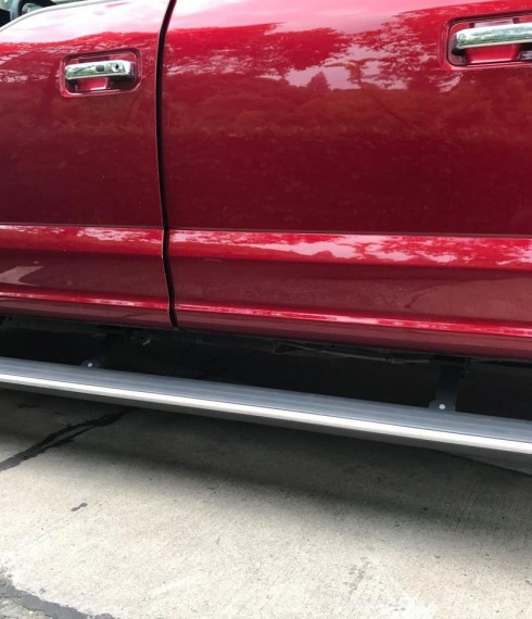 Выдвижные подножки с электроприводом Ford F150 2015+ E-Board фото