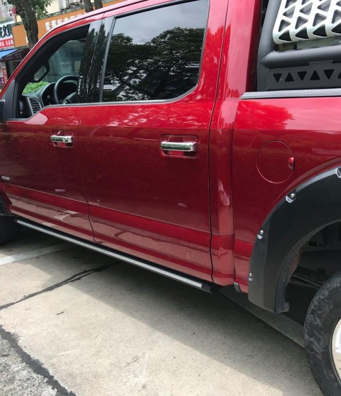 Выдвижные подножки с электроприводом Ford F150 2015+ E-Board фото