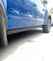 Выдвижные подножки с электроприводом Ford F150 2015+ E-Board фото