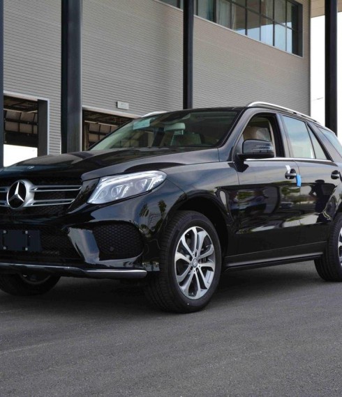 Боковые подножки с электроприводом E-Board для Mercedes GLE 2015-2018 фото