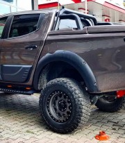 Подножки боковые металлические Tamsan Mitsubishi L200 2019+ фото