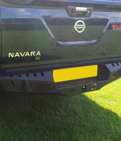Задний бампер металлический Tamsan  Nissan Navara NP300 2019+ фото