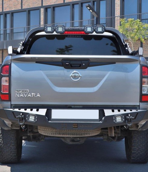 Задний бампер металлический Tamsan  Nissan Navara NP300 2019+ фото