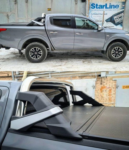 Крышка кузова из трех секций Mitsubishi L200 2016-2019 AR Design фото