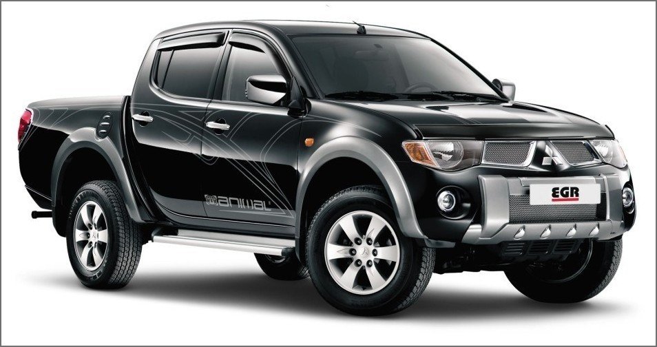 Ветровики для окон Mitsubishi L200 2005-2015 SIM фото
