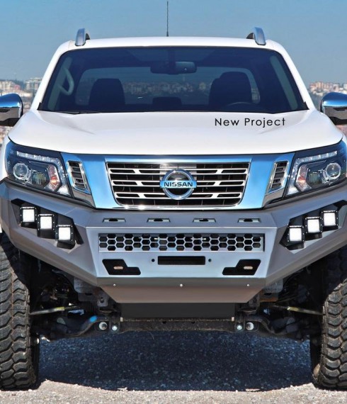 Передний бампер металлический Tamsan Nissan Navara NP300 2019+ фото