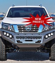 Передний бампер металлический Tamsan Nissan Navara NP300 2019+ фото