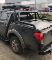 Подножки металлические для Mitsubishi L200 2005-2015 Tamsan фото