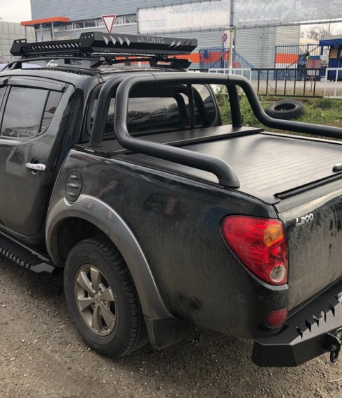Подножки металлические для Mitsubishi L200 2005-2015 Tamsan фото