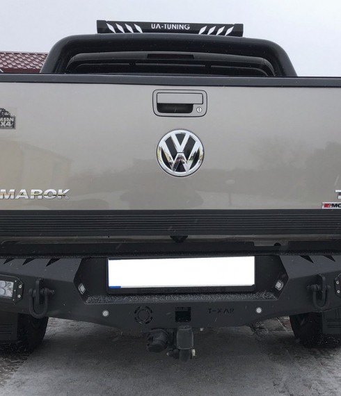Задний бампер металлический Tamsan VW Amarok 2010+ фото