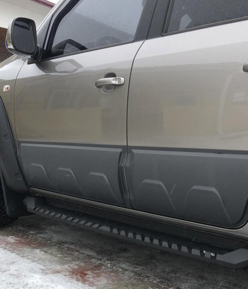 Подножки металлические Tamsan VW Amarok 2010+ фото