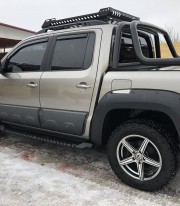 Подножки металлические Tamsan VW Amarok 2010+ фото