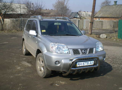 Кенгурятник для Nissan X-Trail 2001-2007 фото