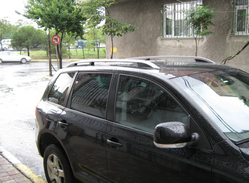 Рейлинги для Volkswagen Touareg 2003-2010 фото