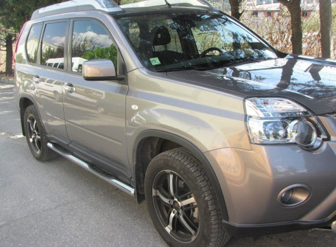 Защита бампера для Nissan X-Trail 2008-2014 Порог Труба фото