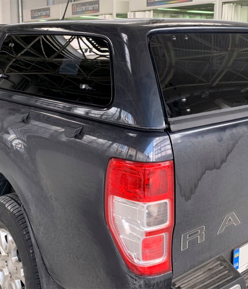 Кунг Ford Ranger 2012+ Aeroklas со стеклами вверх фото
