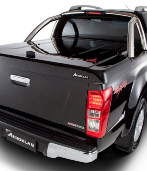 Крышка кузова Isuzu D-Max 2016-2021  Aeroklas model Galaxy с дугами фото