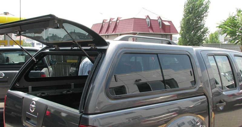 Кунг со стеклами Nissan Navara D40 2005-2015 Aeroklas фото