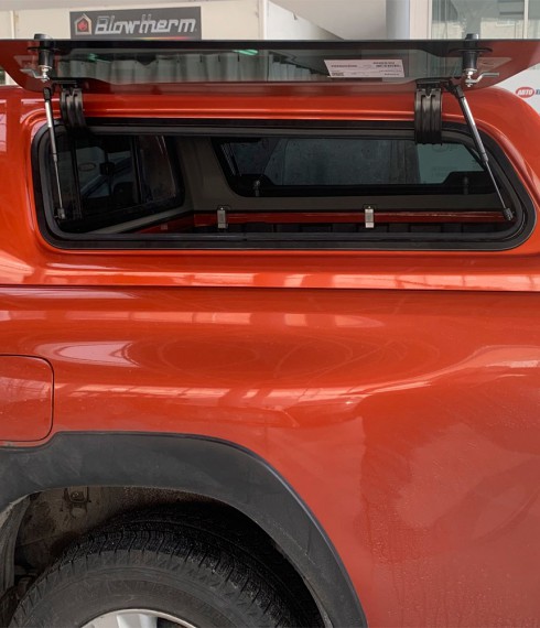 Кунг Toyota Hilux 2015+ Aeroklas со стеклами вверх фото