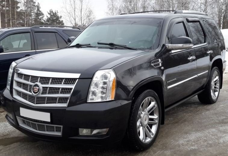 Дефлекторы окон ветровики для Cadillac Escalade 2007-2014 фото