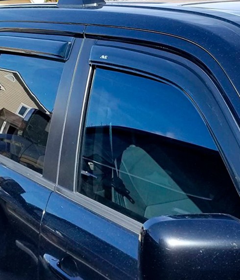 Дефлекторы окон ветровики для Honda Pilot 2008-2014 AVS фото