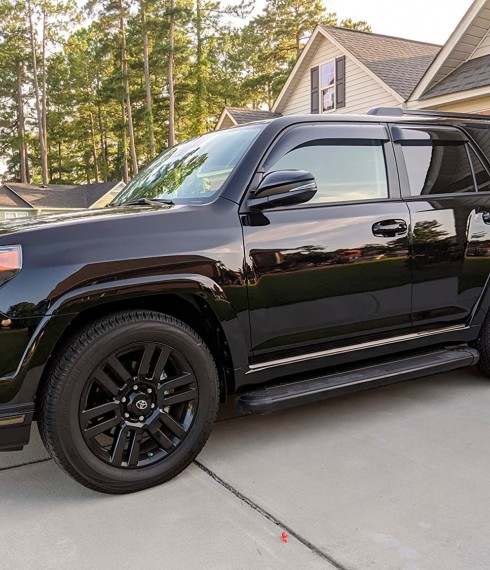 Дефлекторы окон ветровики для Toyota 4Runner 2010+ фото