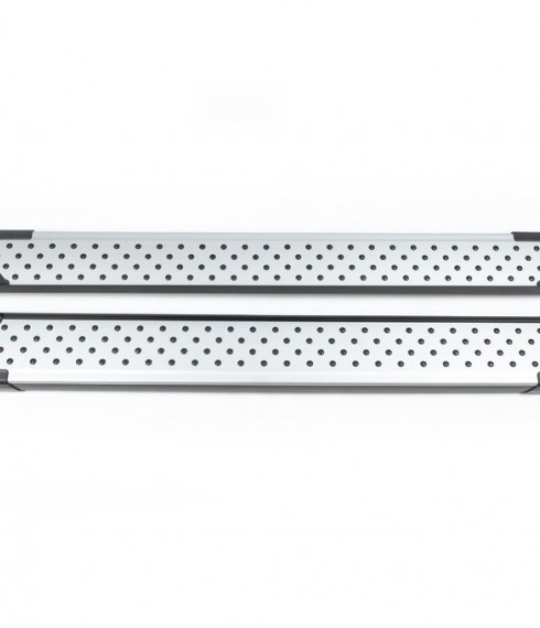 Подножки алюминиевые Ercul Almond для Range Rover 2003-2012 фото