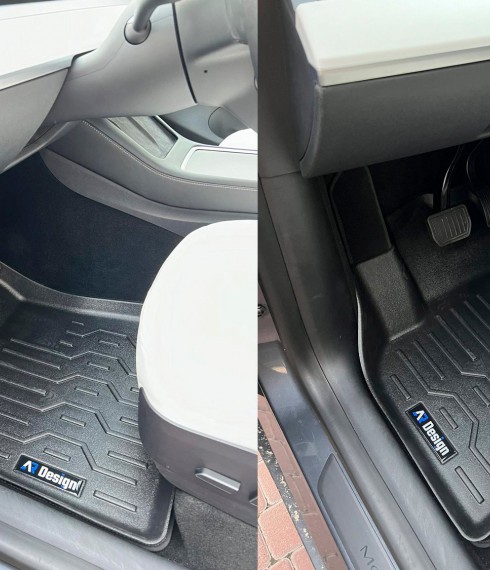 Ковры 3D Liners Tesla Model Y 2020+ AR Design фото