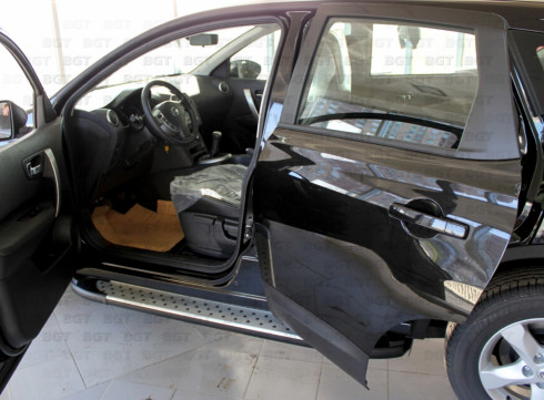 Подножки для Nissan Qashqai+2 2008-2014 Soma от Tamsan фото
