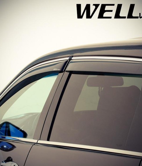 Дефлекторы окон ветровики для Acura MDX 2007-2013 фото