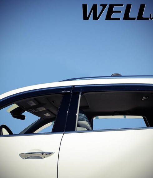 Дефлекторы окон ветровики для Acura MDX 2014-2020 фото