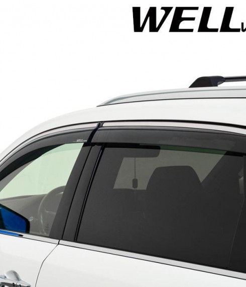 Дефлекторы окон ветровики для Acura MDX 2014-2020 фото