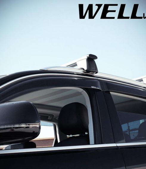 Дефлекторы окон ветровики для Audi Q5 2009-2017 фото